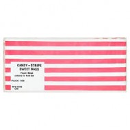 Candy stripe paper bags 100 pack
