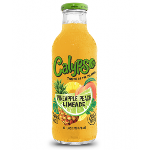 Calypso Pineapple Peach Limeade 473ml Case Unit Count: 12 Calypso Pineapple Peach Limeade 473ml Case Unit Count: 12