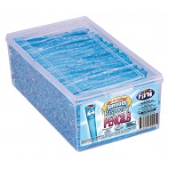 Fini Smooth Raspberry Pencils Fruit Flavoured Candy 200 Pcs Full Tub